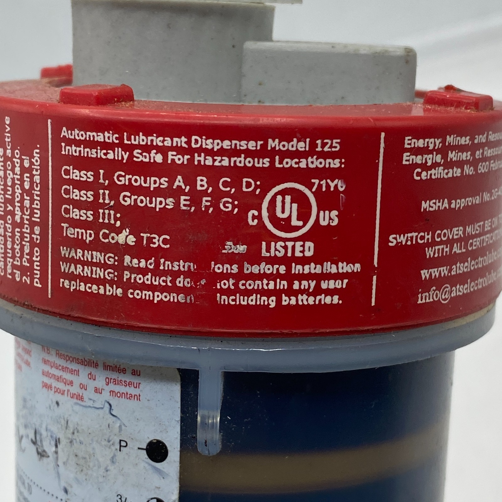 ATS Electro-Lube Mini Luber 125 CC