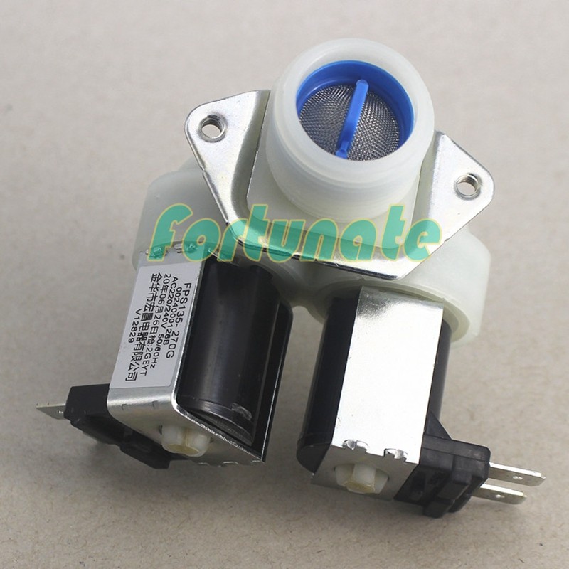 1PC New For Washing machine double valve solenoid valve FPS135-270G AC220/240V