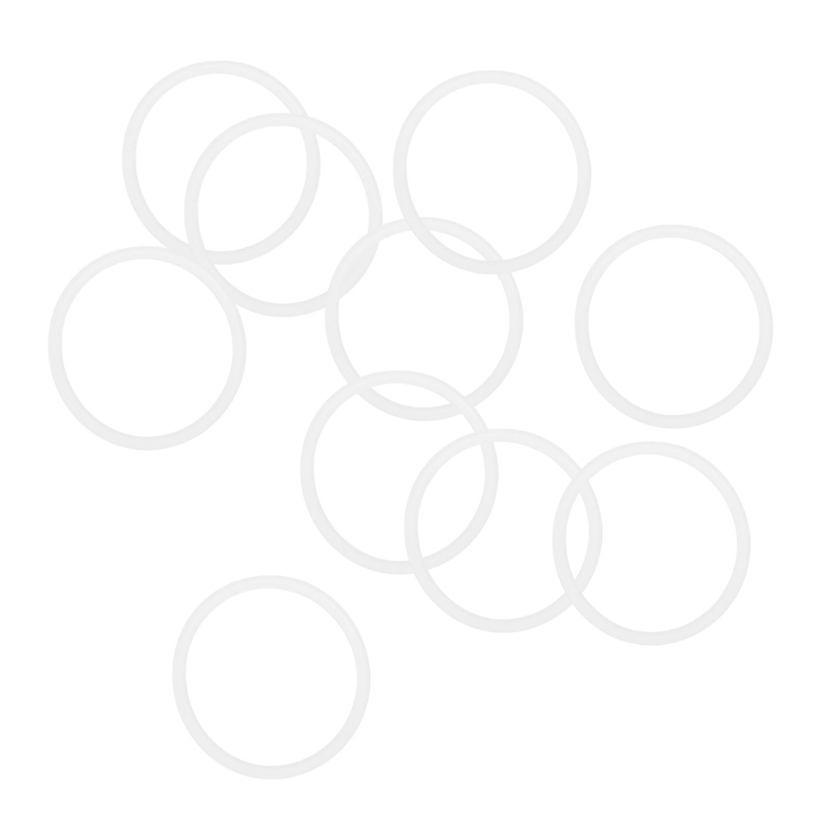 26x30x2mm Silicone Oil Gas Seal Tap Washer Gasket Sealing Rings 10 pc