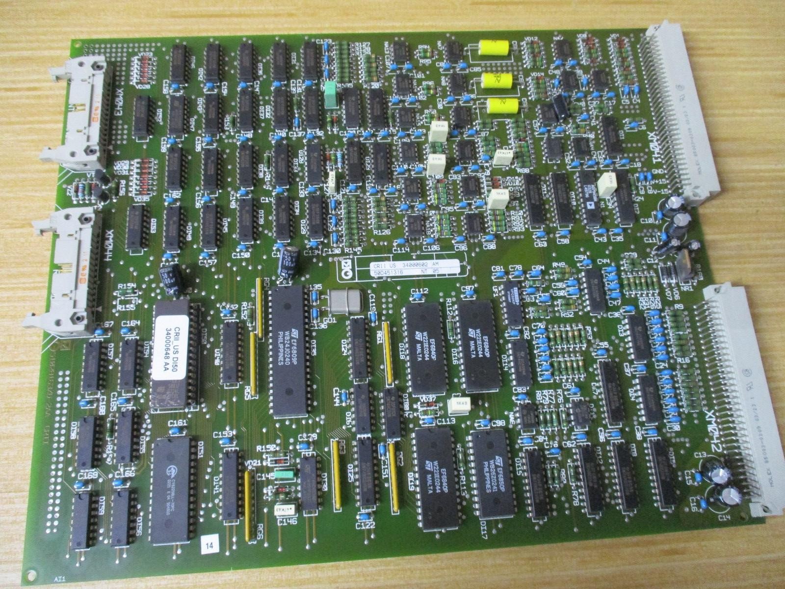 MGE 34000602 Circuit Board CRII/US