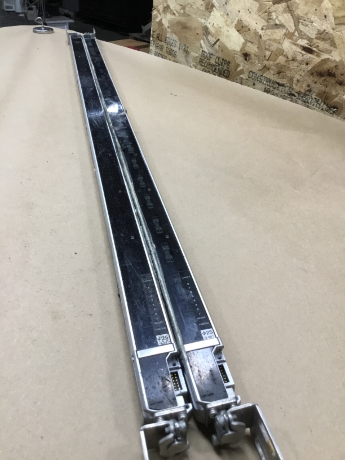 KEYENCE SL-C48H-T / SL-C48H-R SAFETY LIGHT CURTAIN TRANS / RECEIVER #16A48PR2*AD
