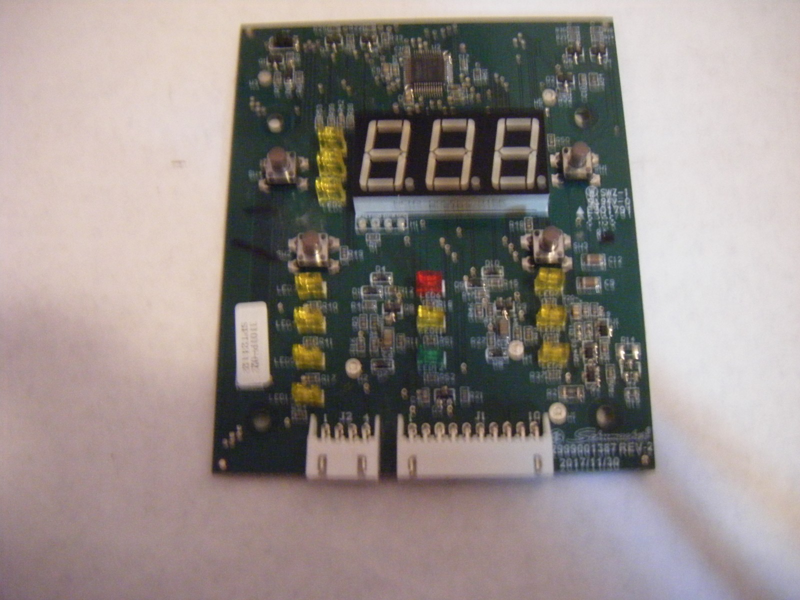 Schumacher Battery Charger 2999001387 Rev-2 Circuit Board Display Assembly