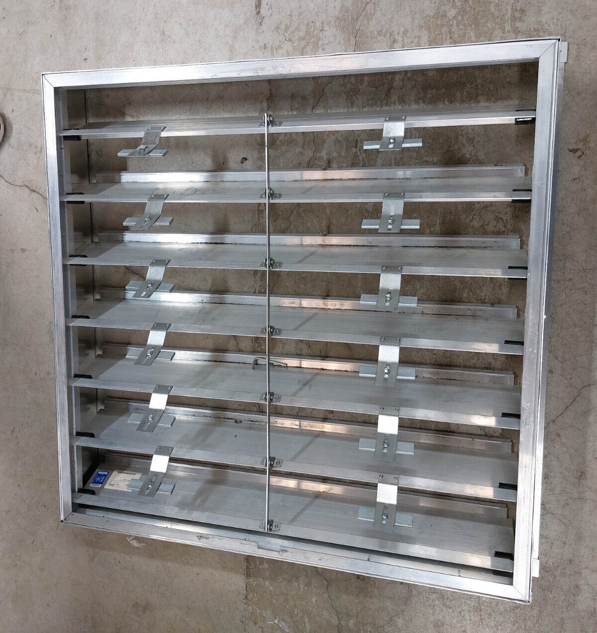 Ruskin CBD6 Counterbalanced Backdraft Damper 40″ x 40″ – Wall Vent Shutter