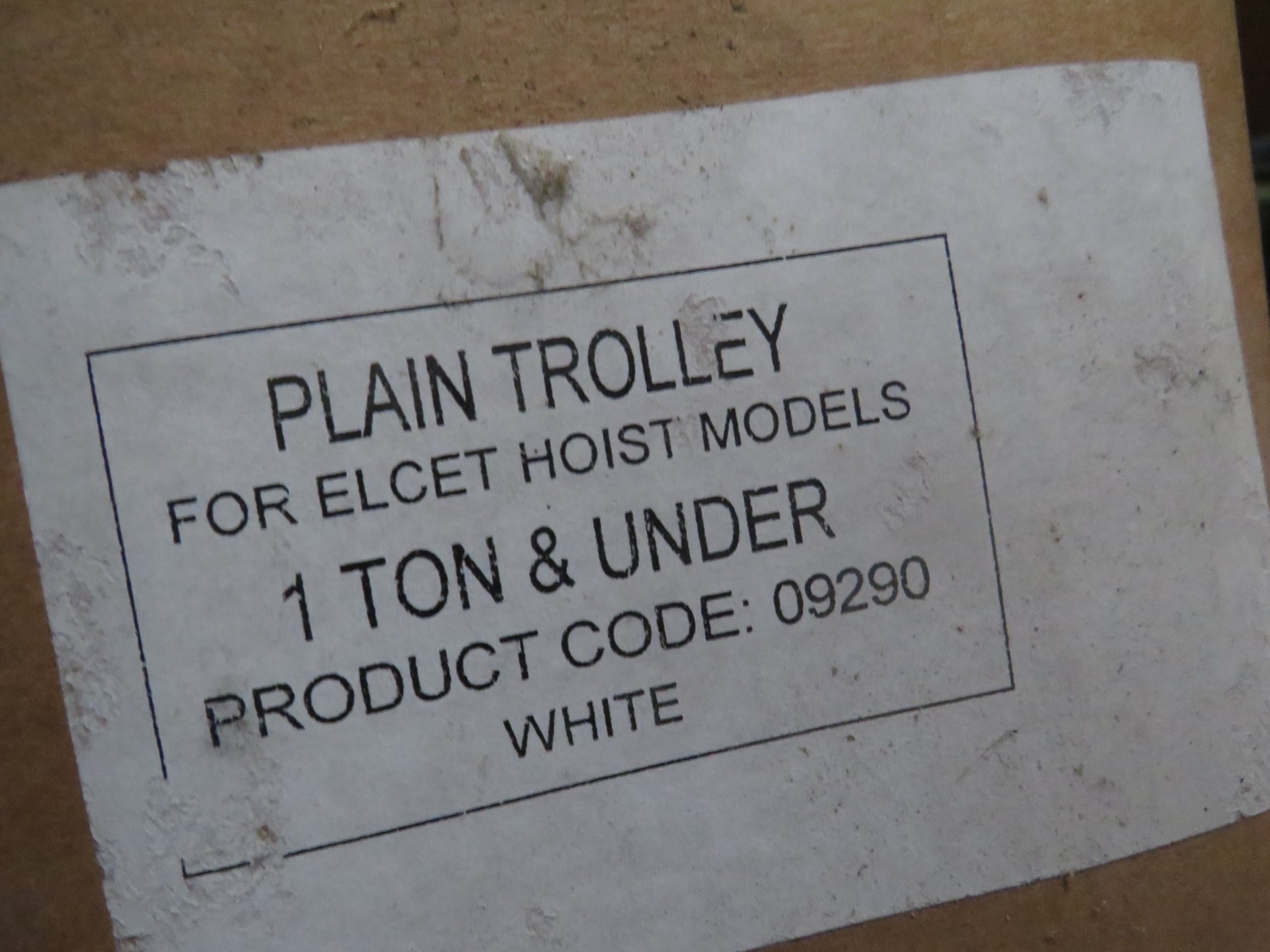 Coffing 1 Ton Hoist ELC 2016 4