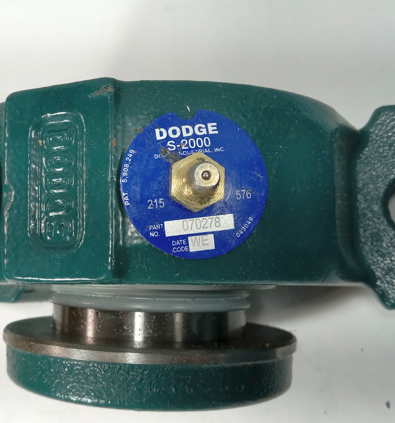 1 NEW DODGE 070278 P2B-S2-115R 2 BOLT BASE PILLOW BLOCK BEARING NIB *MAKE OFFER*