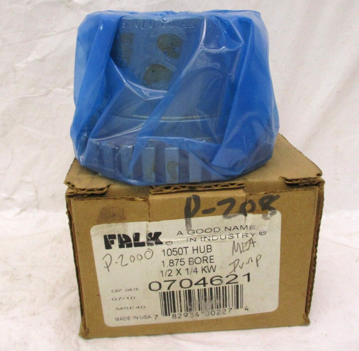 Falk 0704621 1050T Hub 1.875 Bore 1/2×1/4KW A6650PA