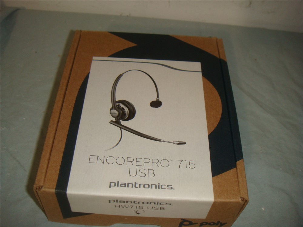 POLY PLANTRONICS ENCOREPRO 715 USB-A MONOAURAL HEADSET HW715