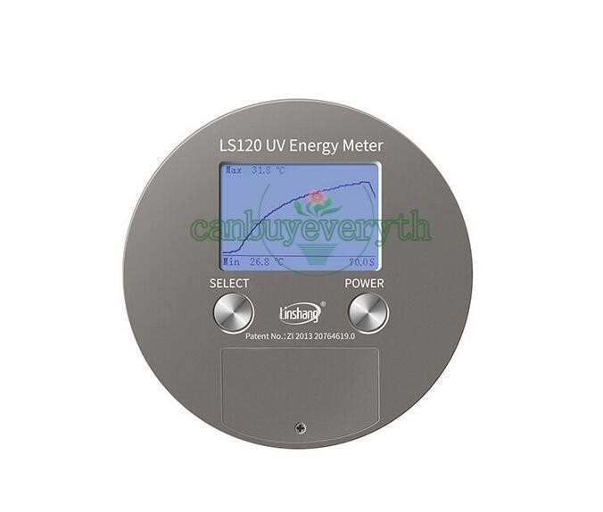 New LS120 UV Energy Meter With 0.1 mW/cm2 Irradiance Resolution UV Radiometer