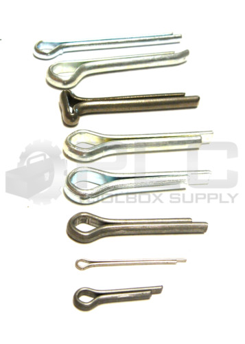 LOT OF NEW HEAVY DUTY COTTER PINS 8+ DIFFERENT SIZES