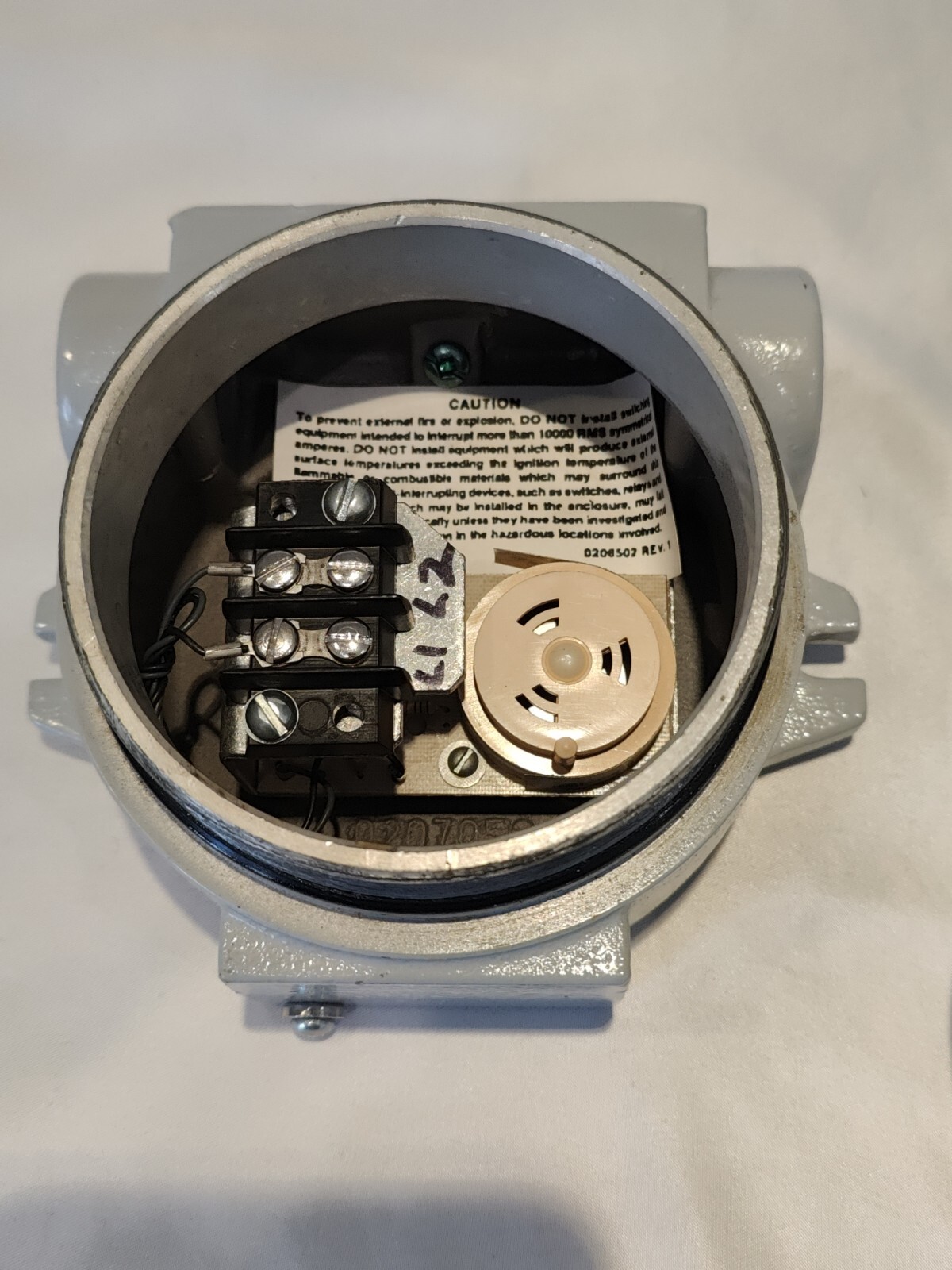 Cooper Crouse Hinds ETR1 Explosion Proof Telephone Ringer Enclosure