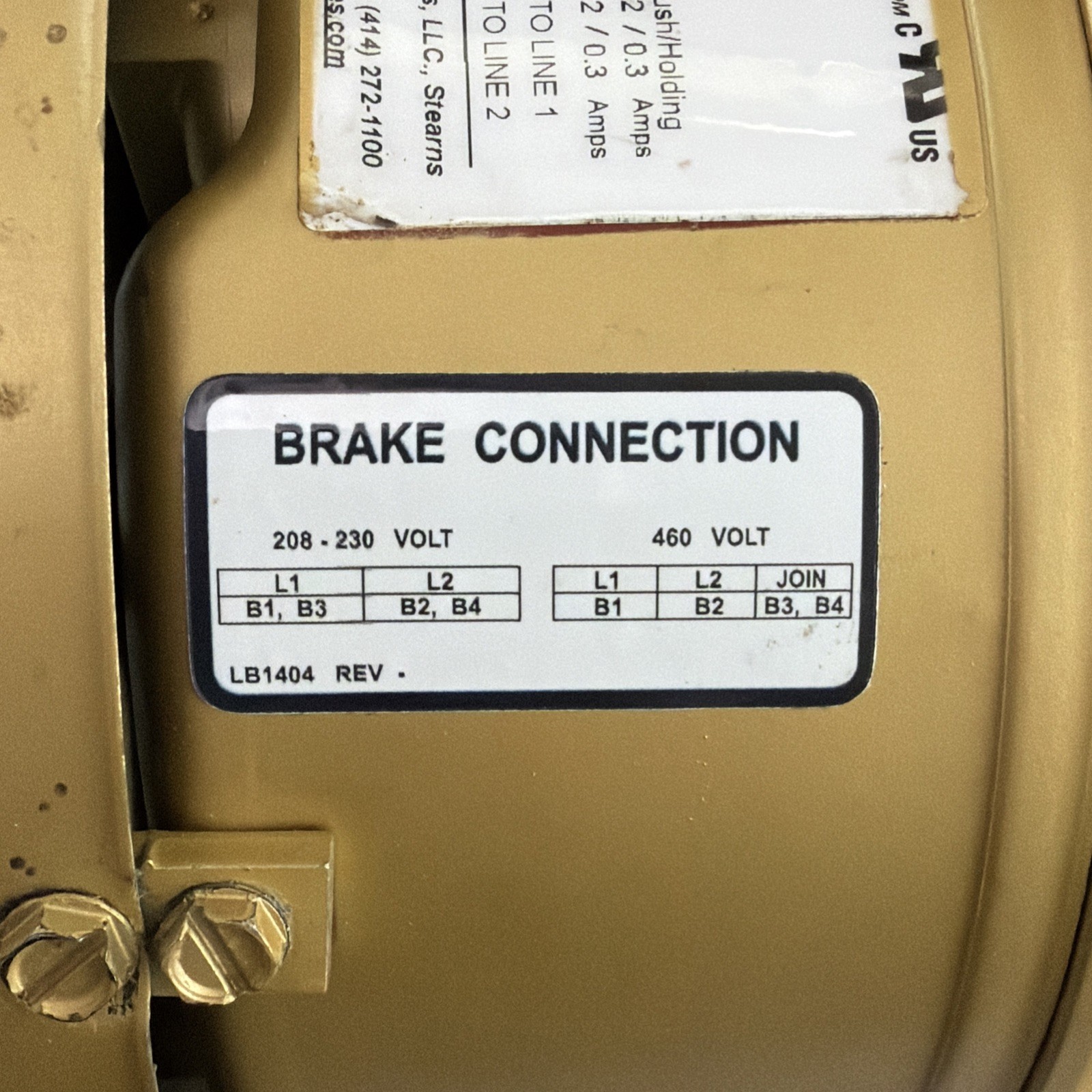 BALDOR VEBM3558T 35E060G073G1 105603100BQF 230/460V 5.6/2.8A NSNP