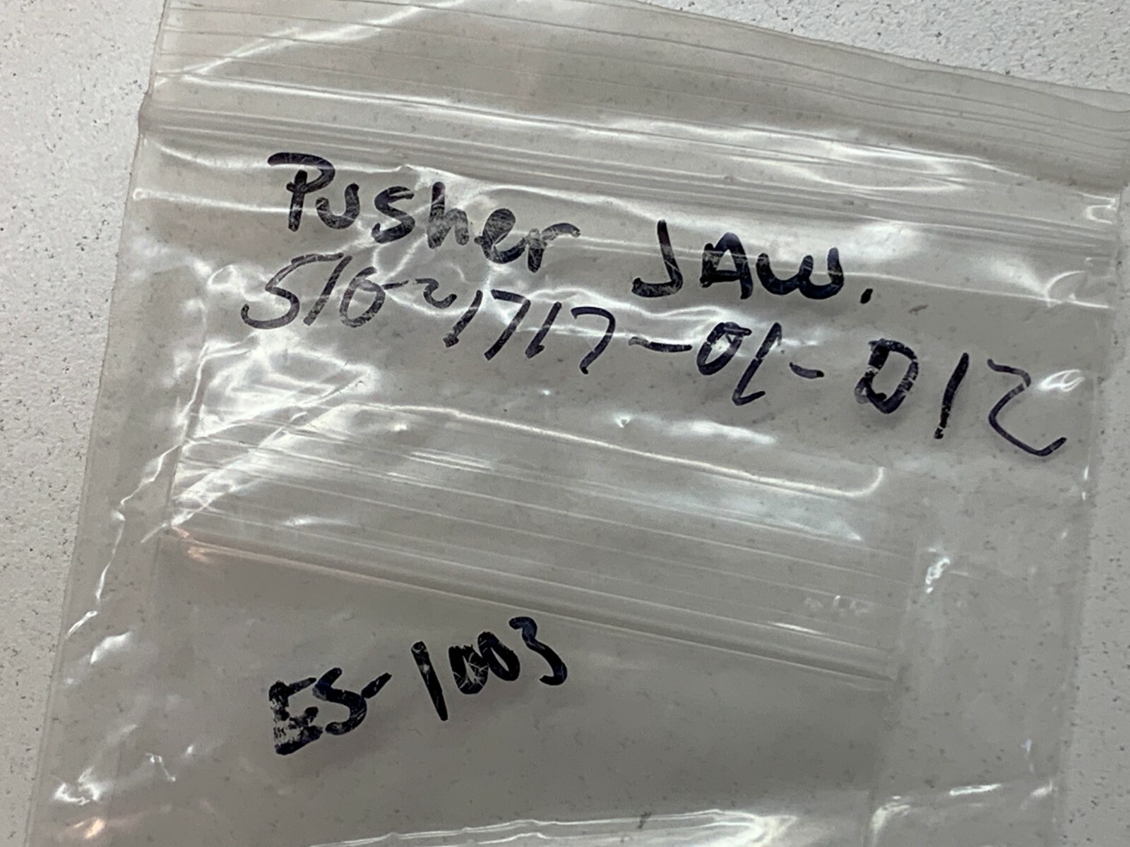 Pusher Jaw 510-21717-01-012, Assembly Part ES-1003, 510-1717-01-012