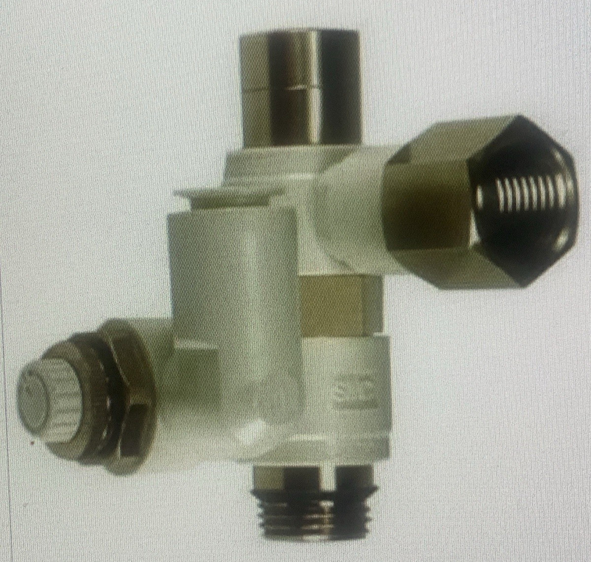 SMC ASP630F-U04-12-X352 SPEED CONTROL VALVE w/MANUAL PILOT CHECK VALVE *NEW*