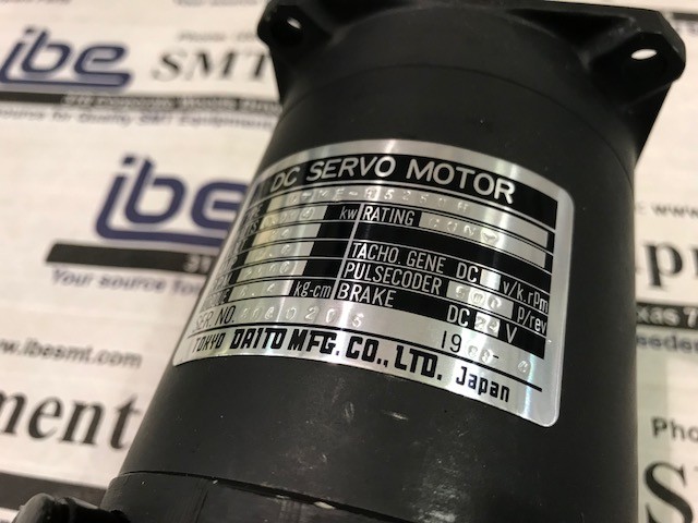 NEW Daito Mfg. DC Servo Motor – DTMF-B5250H w/Warranty