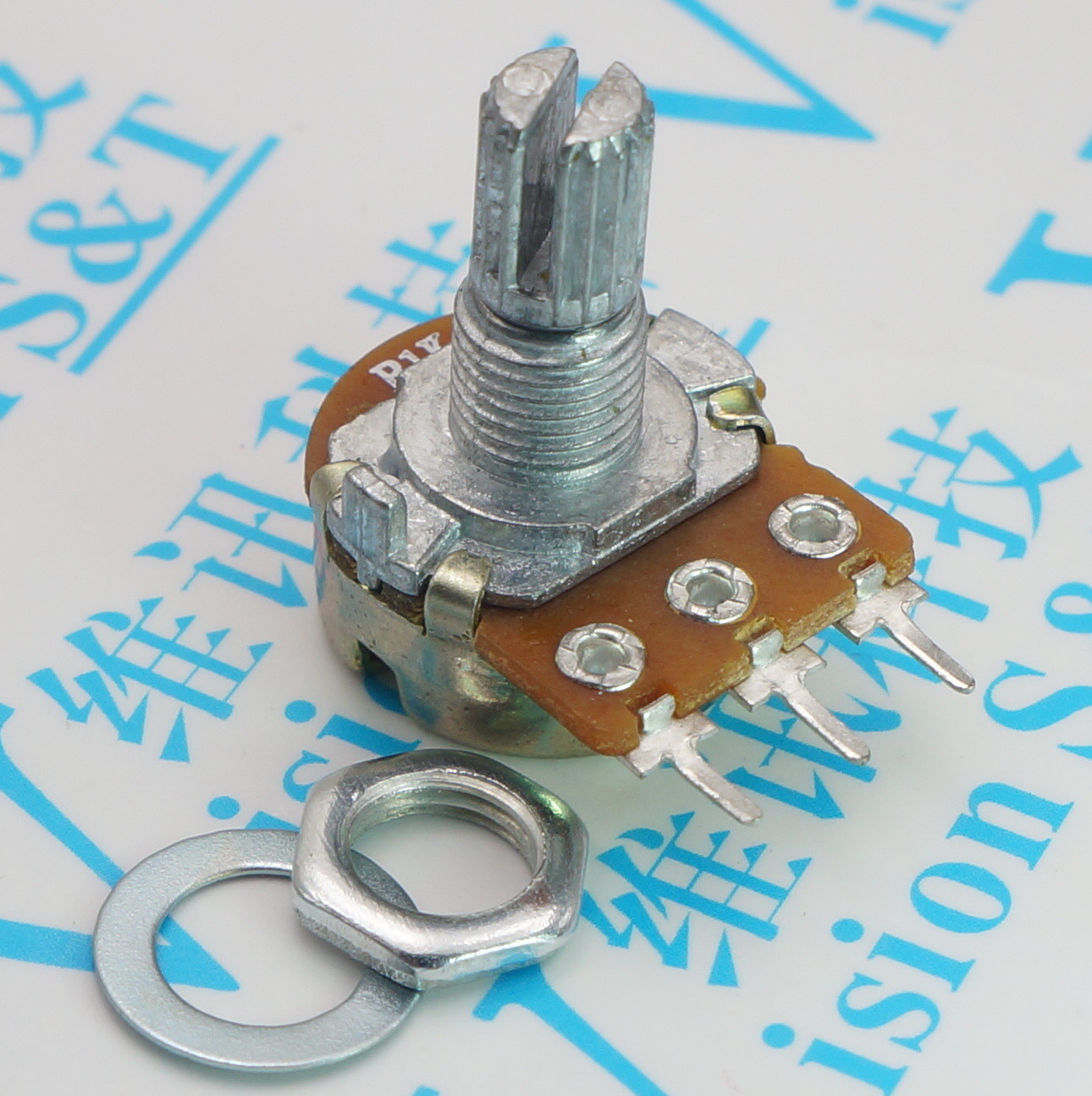 10PCS WH148 B10K Single Volume Potentiometer 15MM