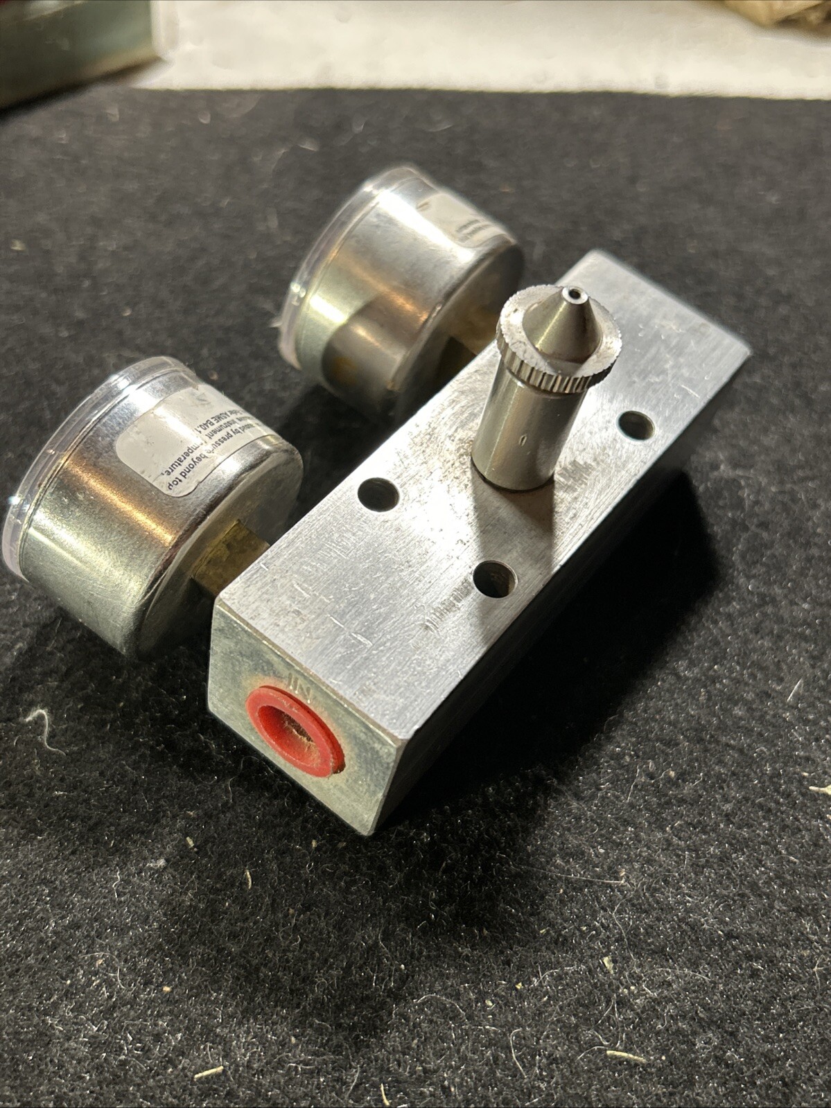 FMC TECHNOLOGIES D STYLE CT FLEXTUBE p561255 CHeck valve W gauges
