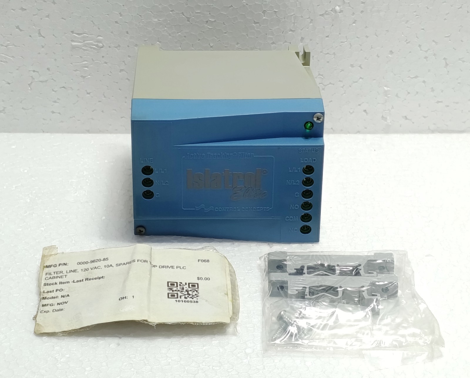 Islatrol Elite IE-110 Active Tracking Filter Control Concepts 120VAC 10A | New