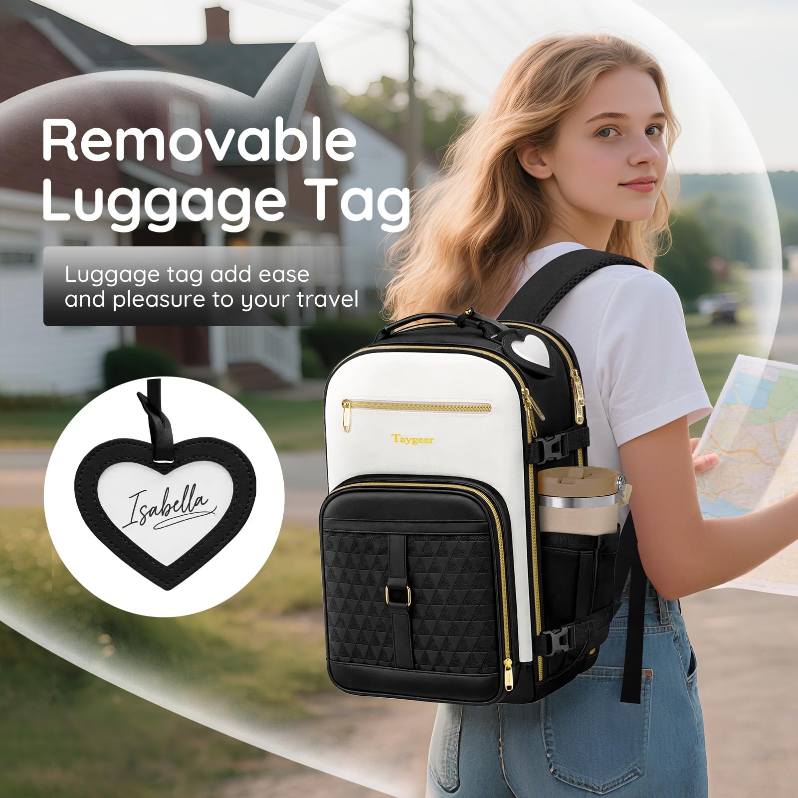 Taygeer Kids Travel Backpack for Airplane, TSA Approved Travel Backpack for B…