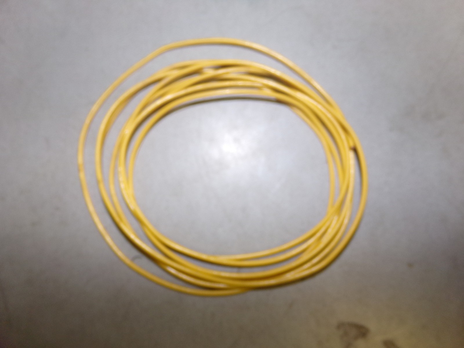 Brand-Rex Type MTW TFFN 1316 Yellow Cable Gasoline & Oil Resistant 18AWG 600V