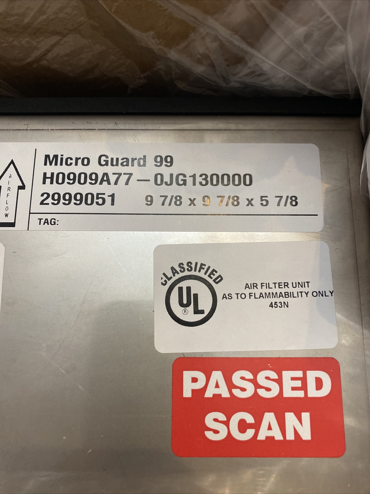 Airguard Micro Guard 99 H0909A77-OJG130000