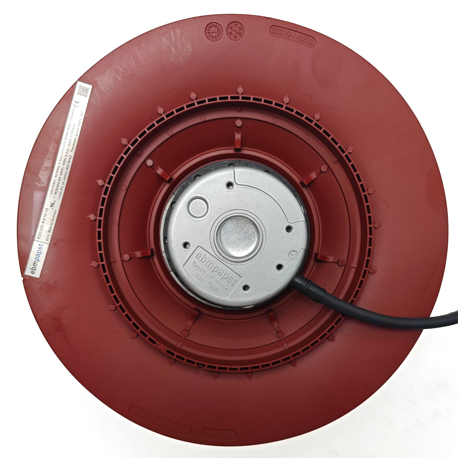 Brand new Cooling Fan R2D250-RA10-15 for ebmpapst R2D250-RA10-13 400v 200w