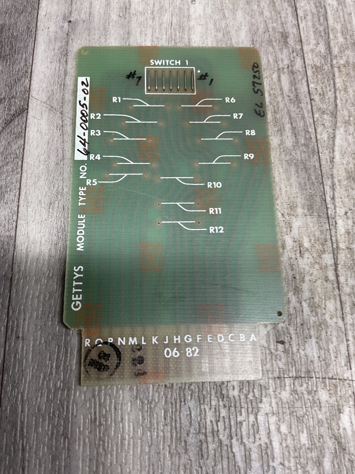Gettys Control Boards 64-0005-100 *FREE SHIPPING* #4107B46