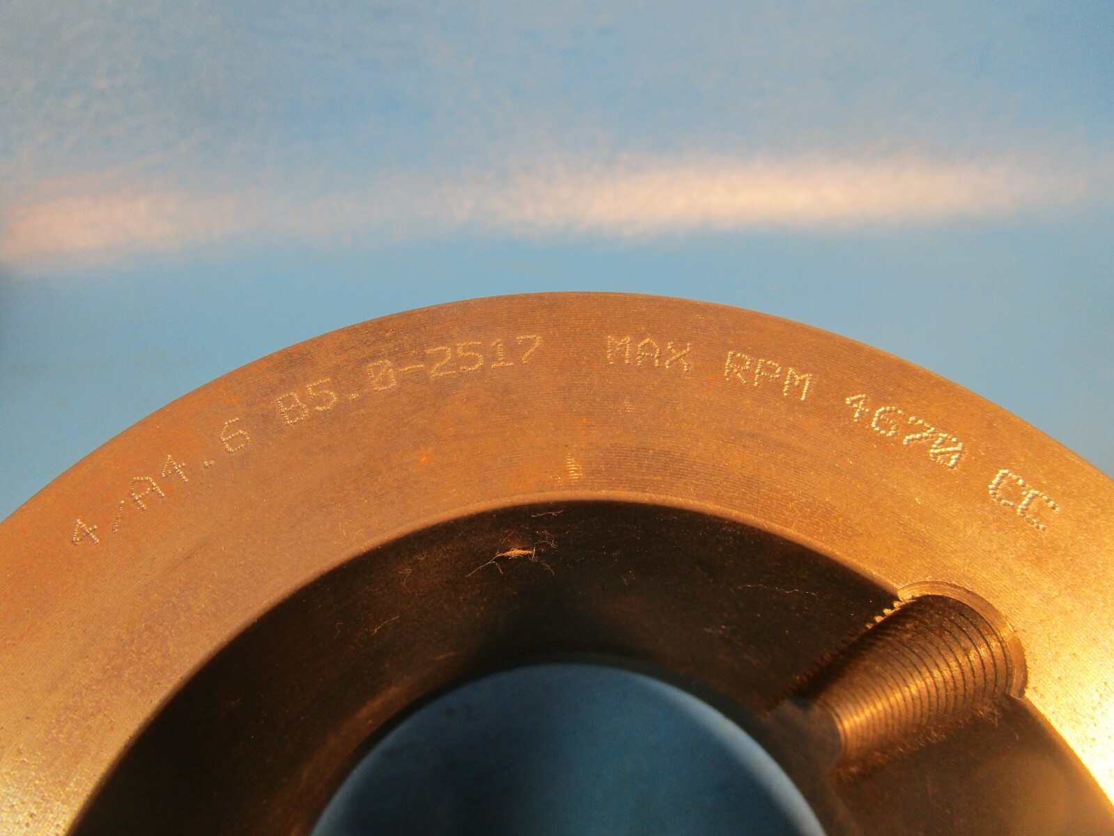 Dodge 118324, 4A4.6B5, .0-2517, 4 Groove Sheave Taper Lock 2517 Bushing