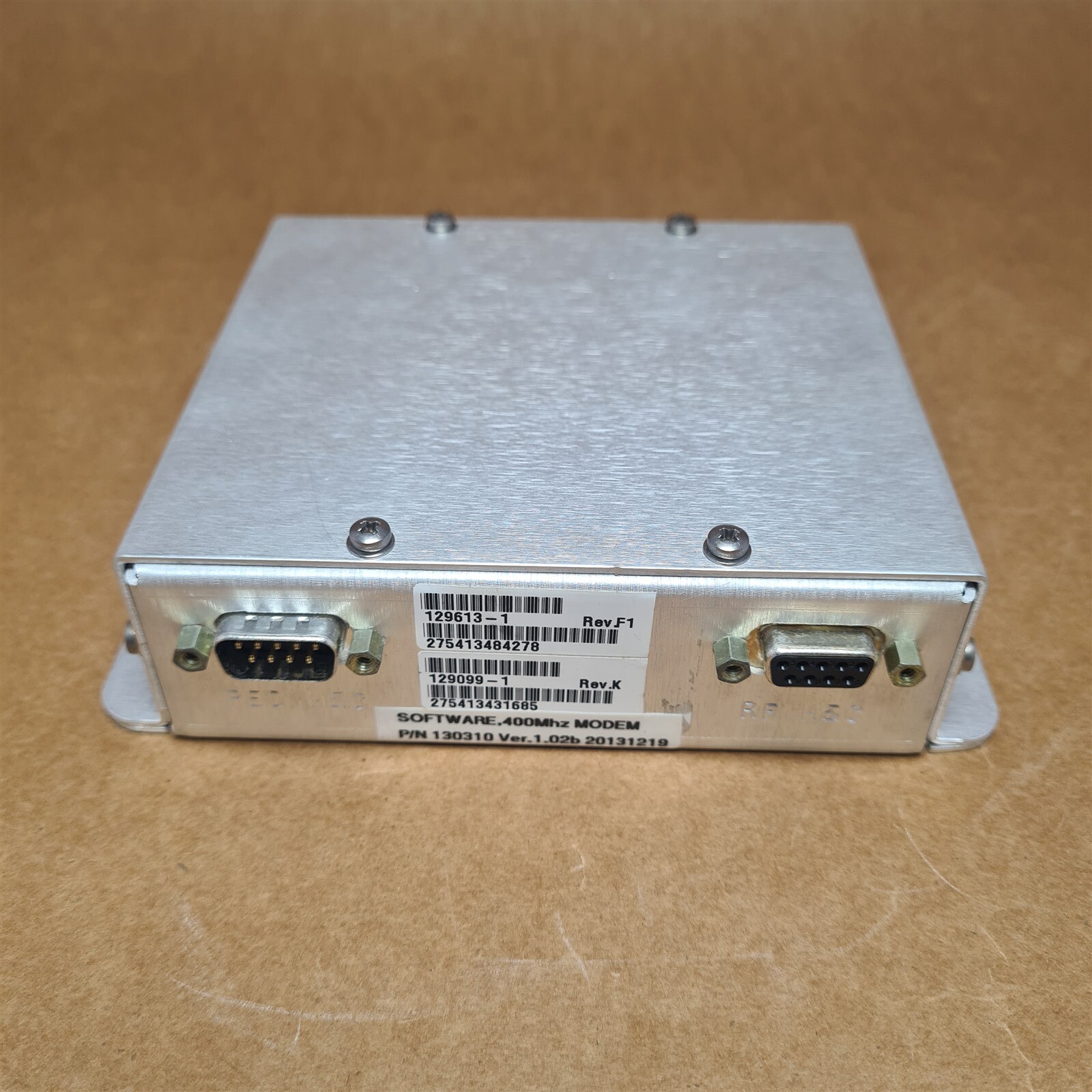 Seatel 129613-1 Modem Assy 400 MHz ADE FSk , 3 Ch, RS232. Made in USA