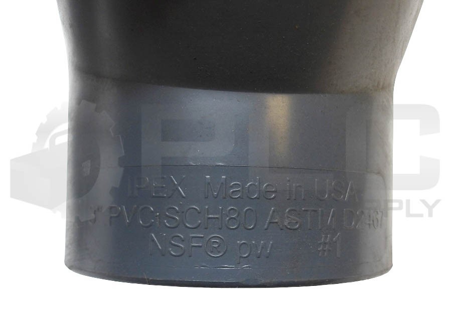 LOT OF 3 NEW IPEX ASTM D2467 45 DEG ELBOW 3″ SCH80