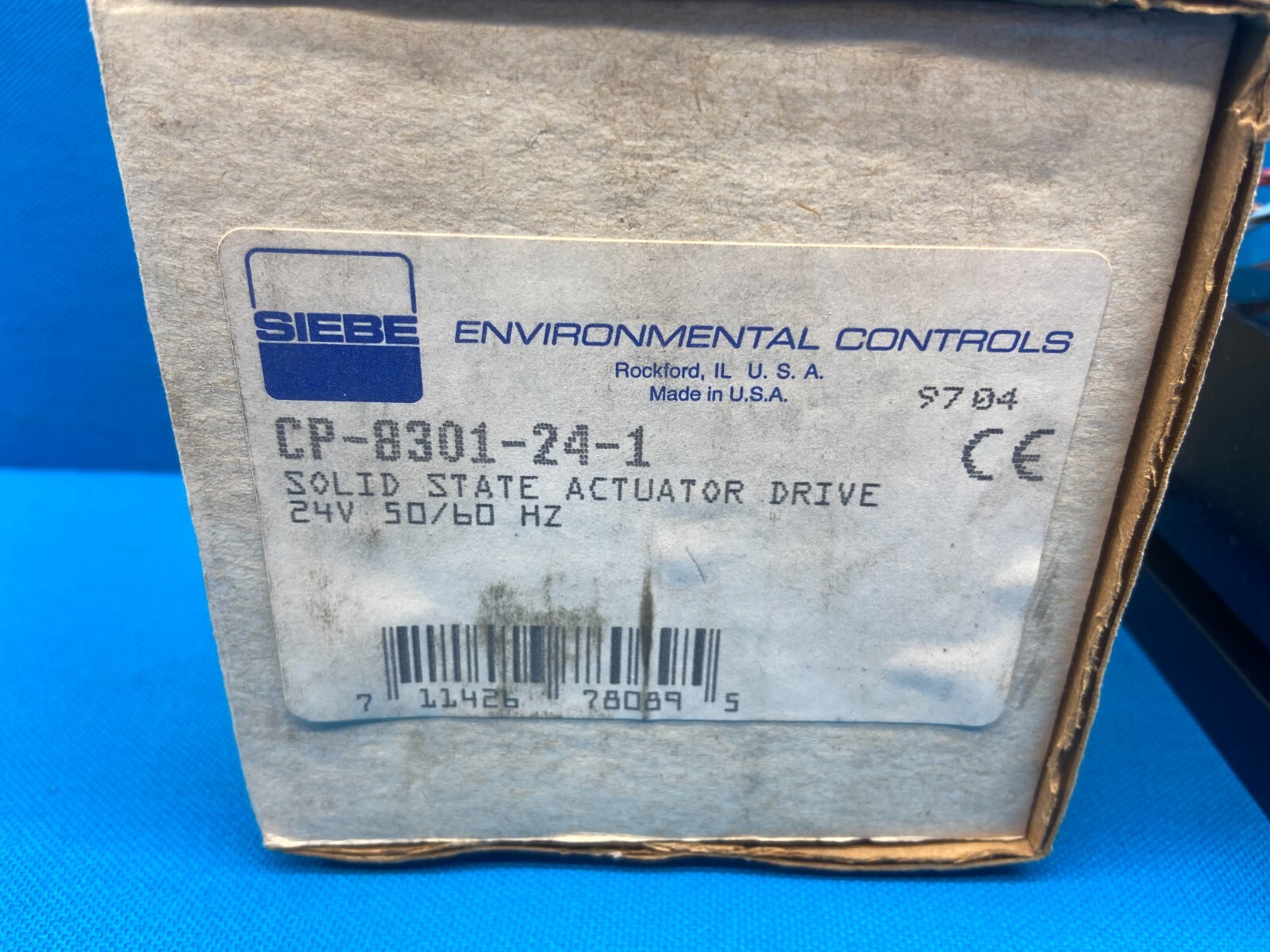 Siebe CP-8301-24-1 Solid State Actuator Drive 24V 50/60Hz