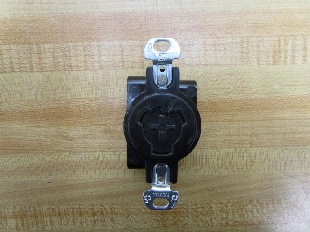 Hubbell 20A.125V. Locking Device, Receptacle 20A125V (Pack of 4)