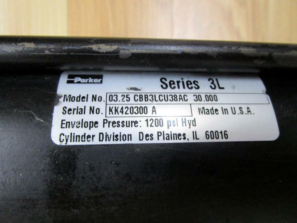 Parker 03.25 CBB3LCU38AC 30.000 Cylinder 0325CBB3LCU38AC30000