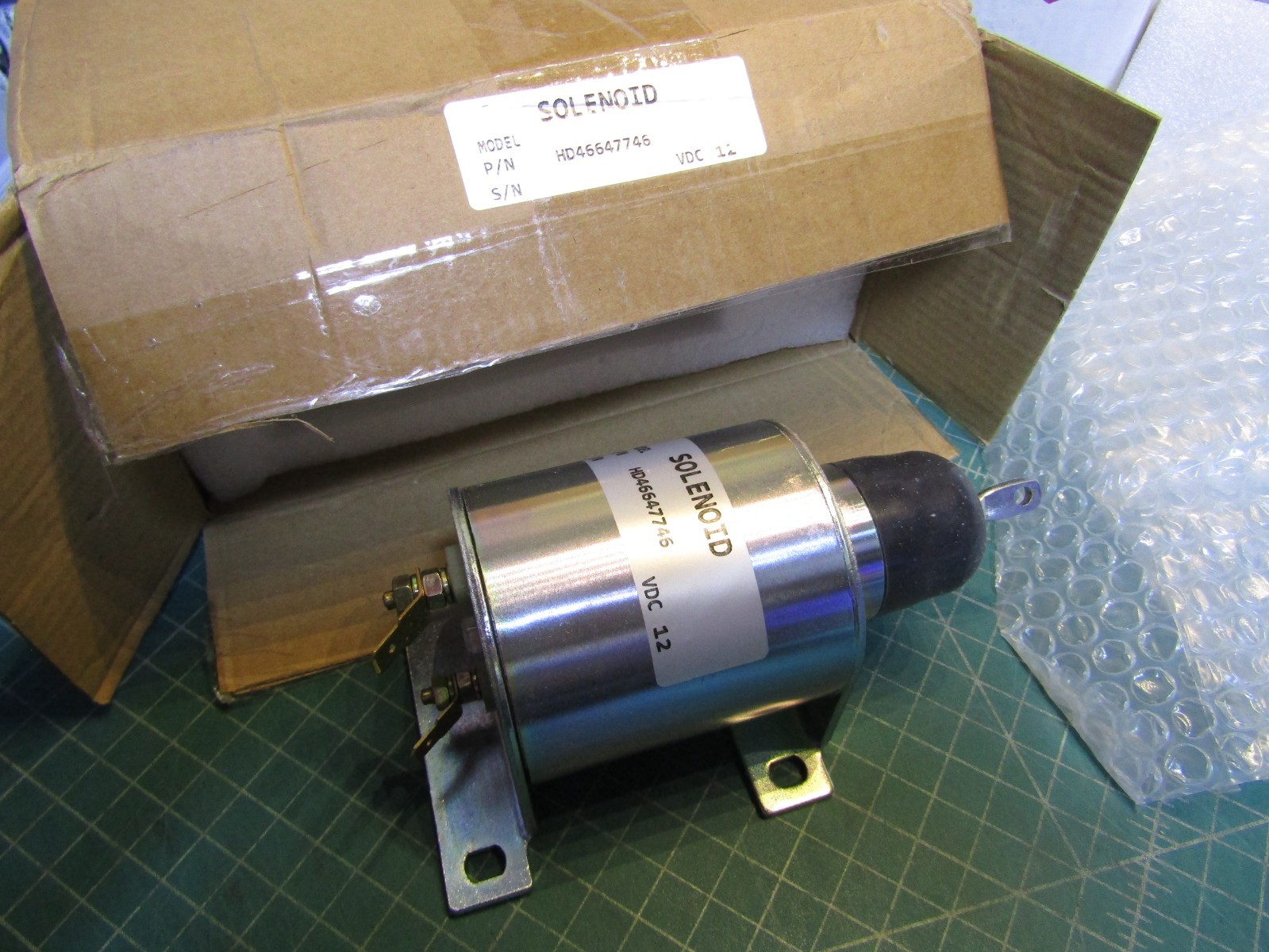 1 – Fuel Stop Solenoid Thermo King C-600/ SB200/230 HD 46647746 vdc12. NEW