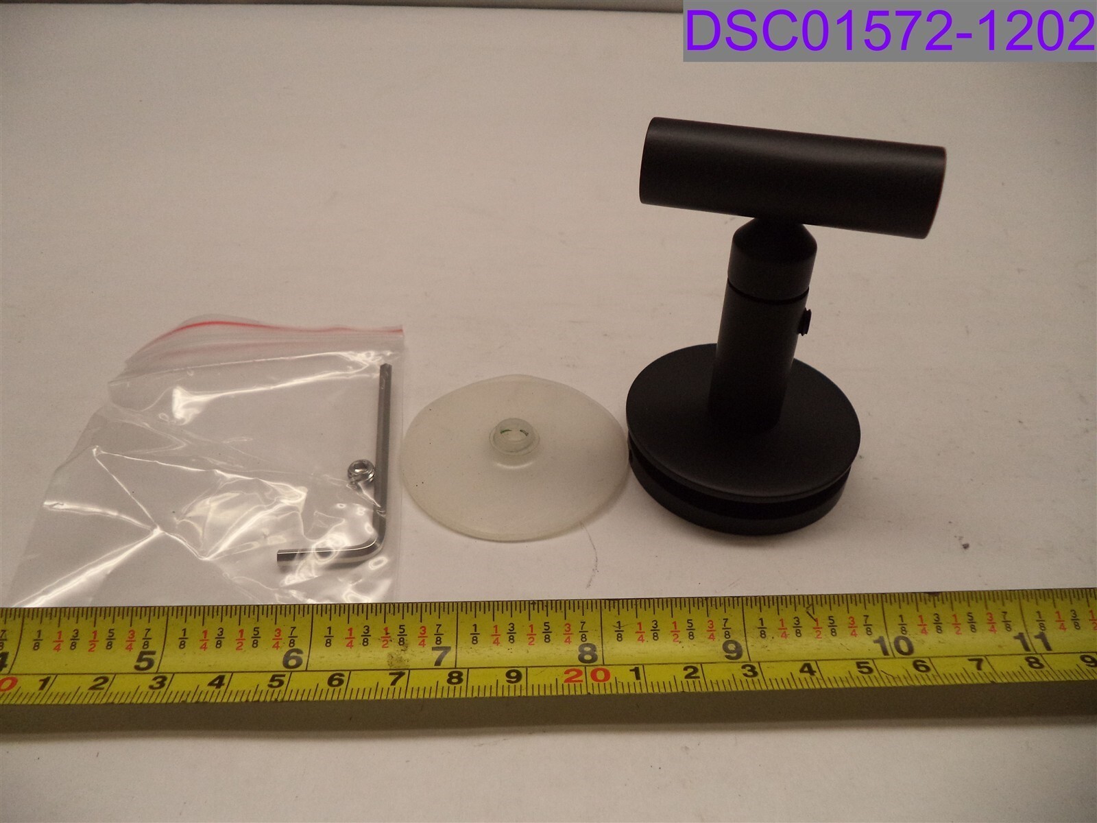 WingIts Modern Elegance Single Robe Hook Glass Mount Polished Black WMESRHGMPS