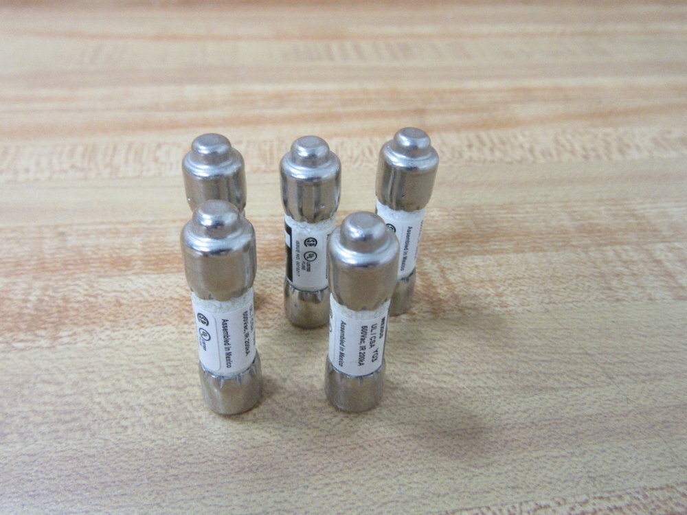 Buss KTK-R-1/2 Bussmann Fuse Cross Ref 4XC17 (Pack of 5)