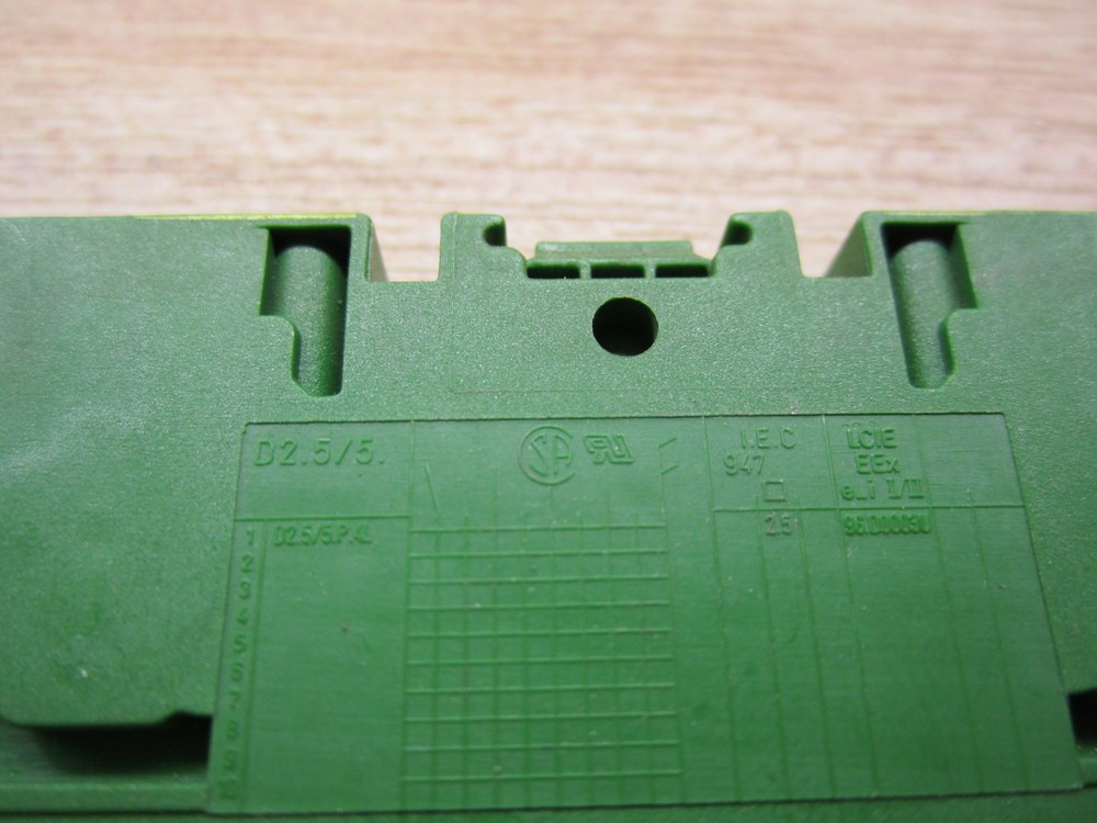 Entrelec 029001905 Terminal Block D2.5/5P.4L (Pack of 11)