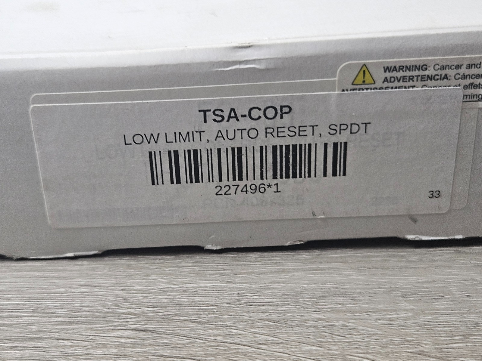 NEW ALCO REFRIFERATION CONTROLLER TSA-C0P – Low Limit, Auto Rest, SPDT