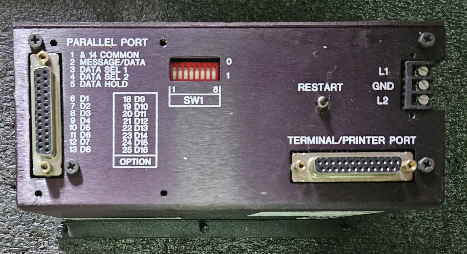 UTICOR 150-115N2L08LX / 150115N2L08LX Programmable Message Display