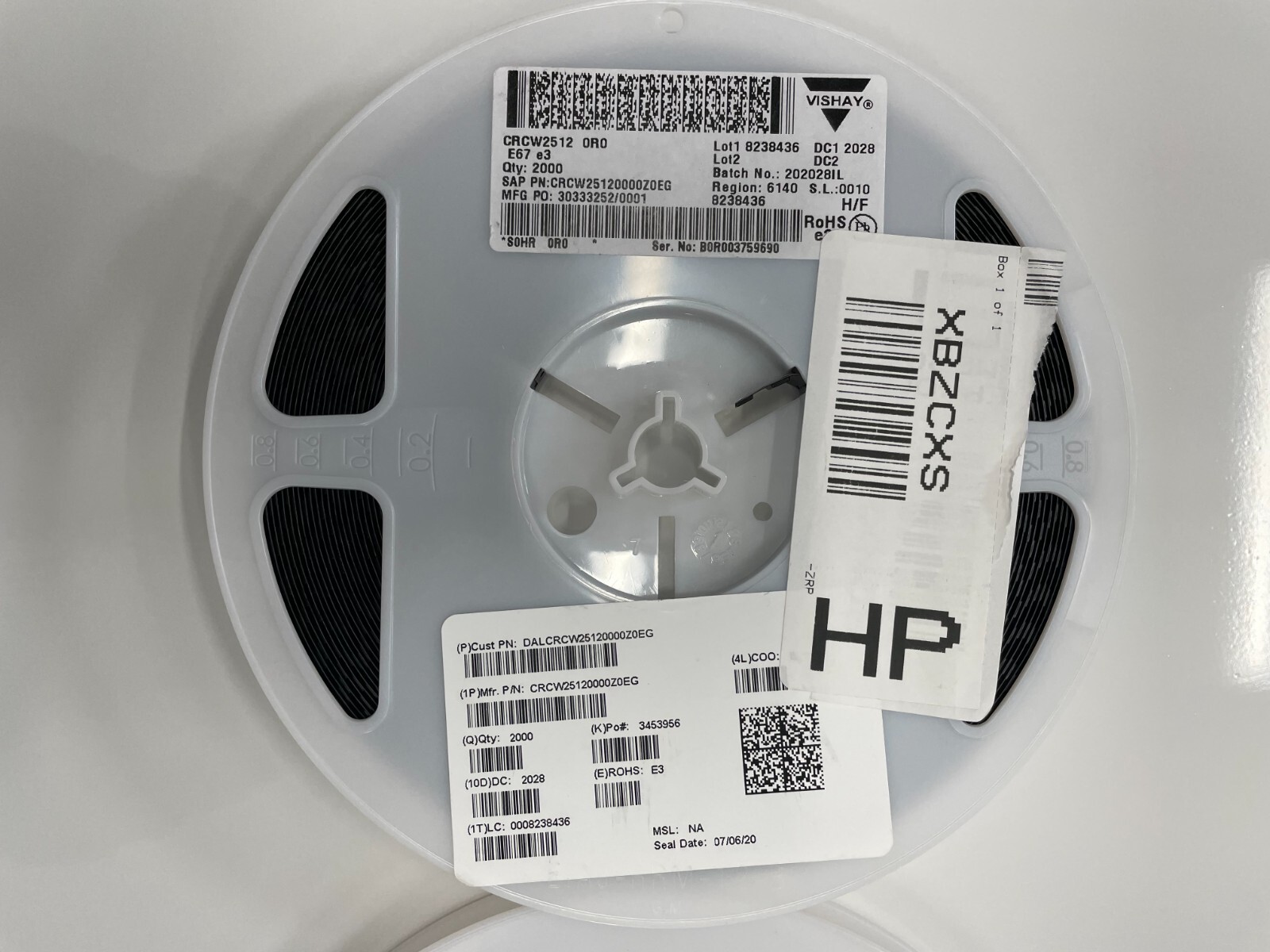 VISHAY – Mouser Electronics CRCW25120000Z0EG