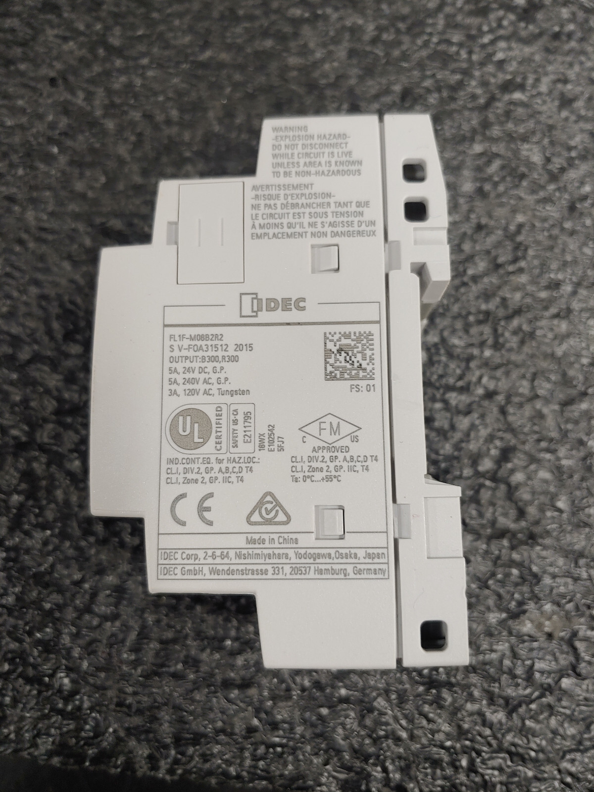 IDEC FL1F-M08B2R2 FL1F SmartRelay 4in 4out 12-24VDC Expansion Module