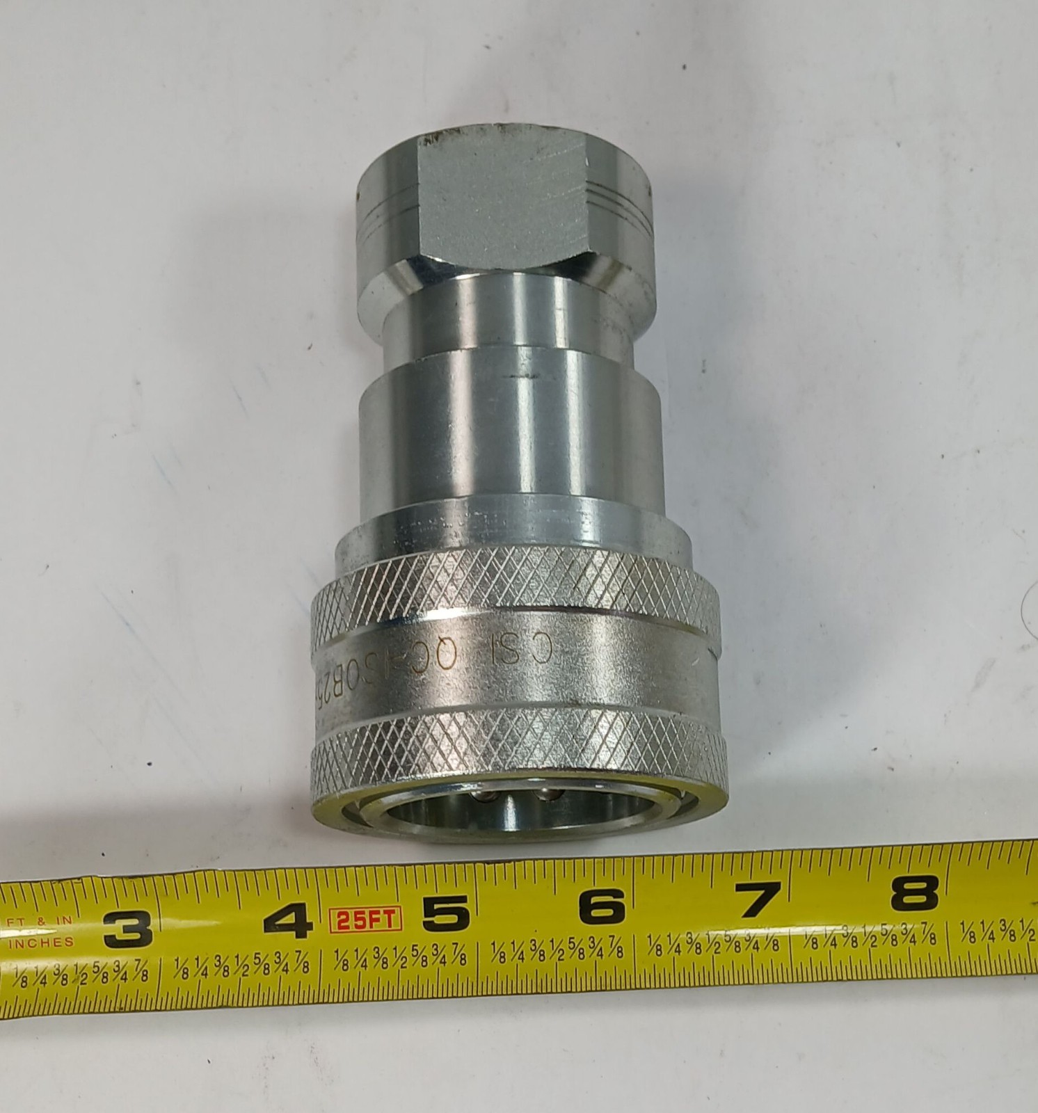 1 NEW CSI QC-ISOB25-F-16N J25 1” HYDRAULIC QUICK CONNECT COUPLER NNB *MAKE OFFER