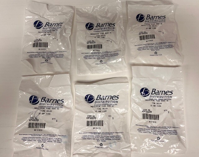 Lot of 6 New SLC 10 fuses by Littlefuse