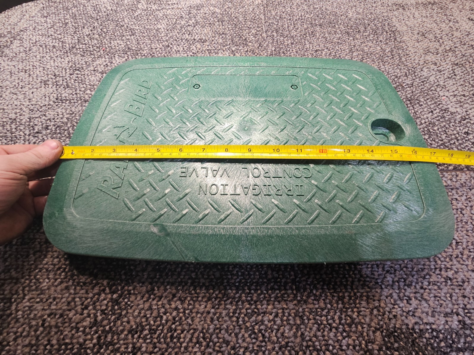 (QTY 2) Rain Bird Irrigation Control Valve Lid Only 17″ L x 11-3/4″ VBSTD Series