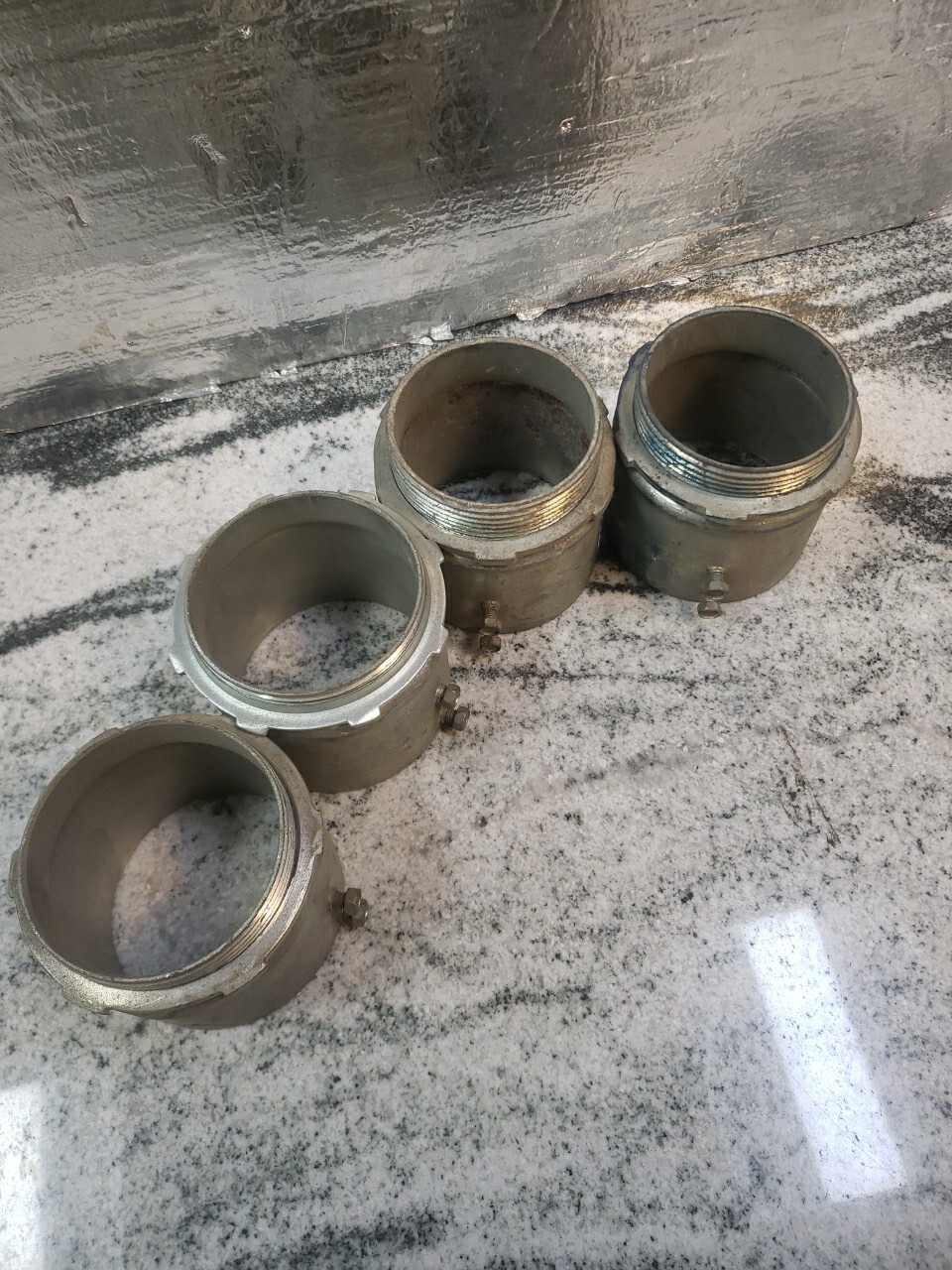 ETP 3C38C EMT ONLY ELECTRICAL CONDUIT FITTING CONNECTOR (LOT OF 4),,,(50D2)