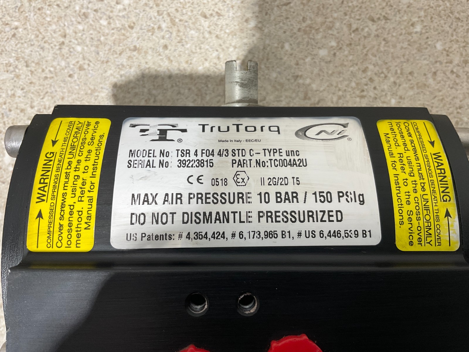 Tru Torq TSR 4F04 4/3 STD C-Type w/ AVCO Valve 1133TT-15.0 3/4″ NEW