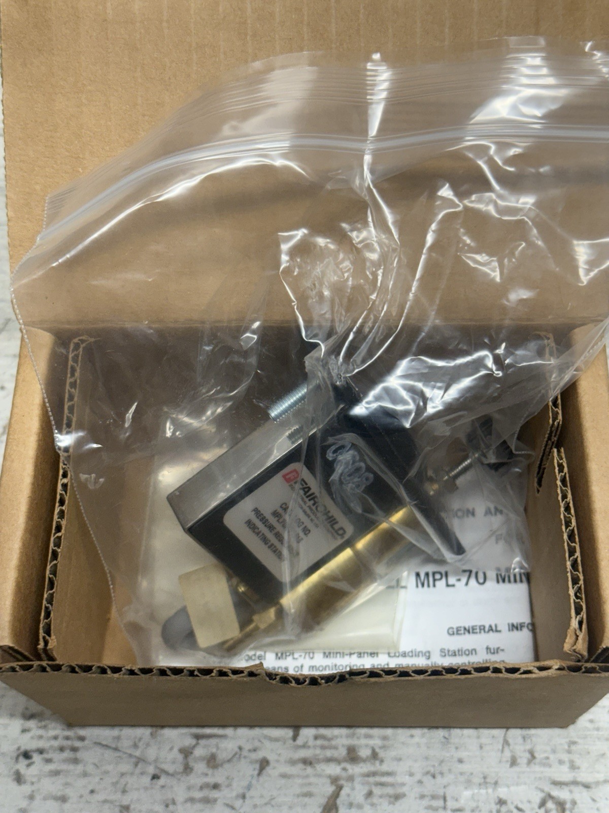 FAIRCHILD MINI-PANEL LOADING STATION MPL70RV1515 NEW