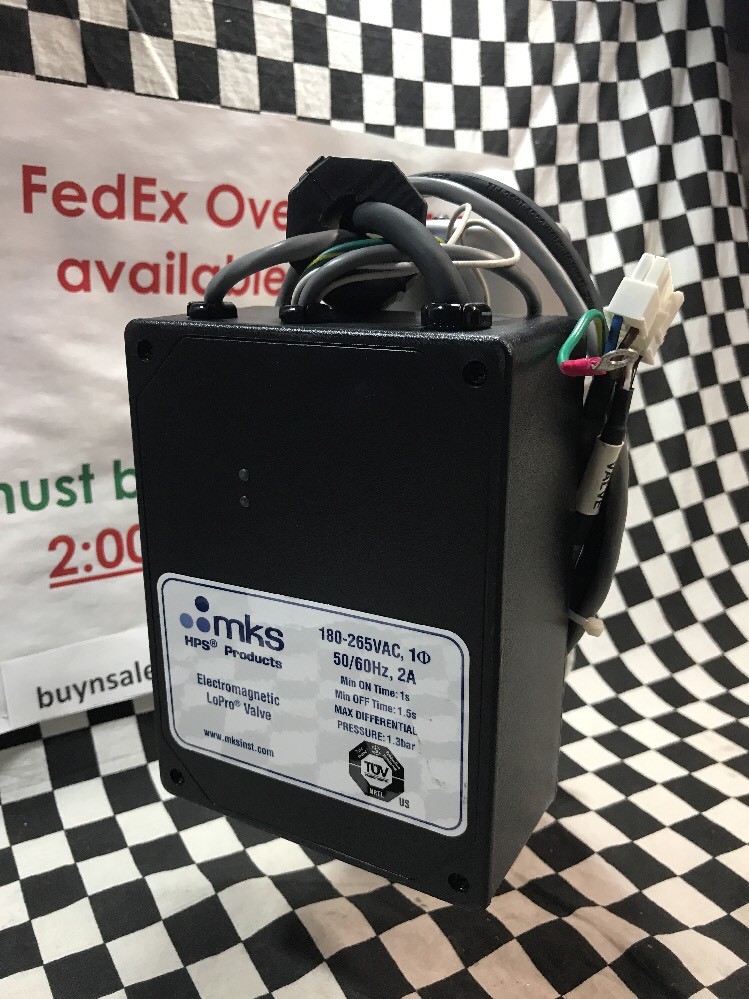 MKS HPS ELECTROMAGNETIC LoPro ANGLE VALVE, KF-40, 99J0384, SHIPSAMEDAY