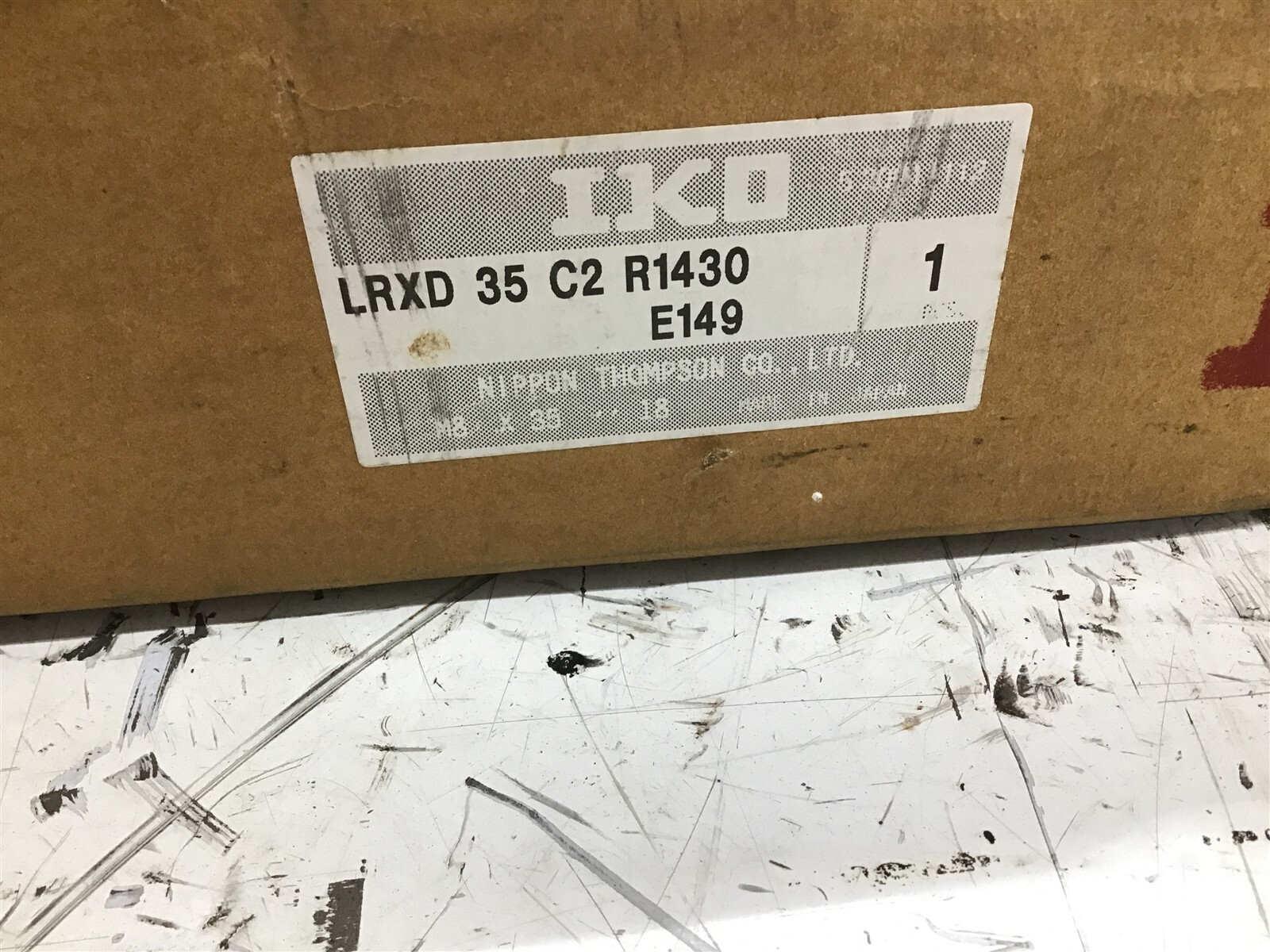 IKO LRXD 35 CZ R1430 E149 Ball Screw