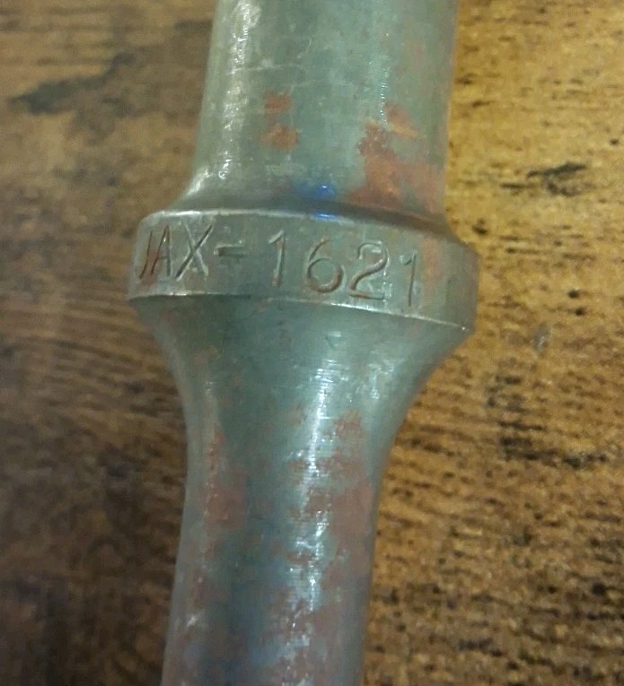 Ajax 1621 Brazier Rivet Set 1/4″ Inch Pneumatic Bit