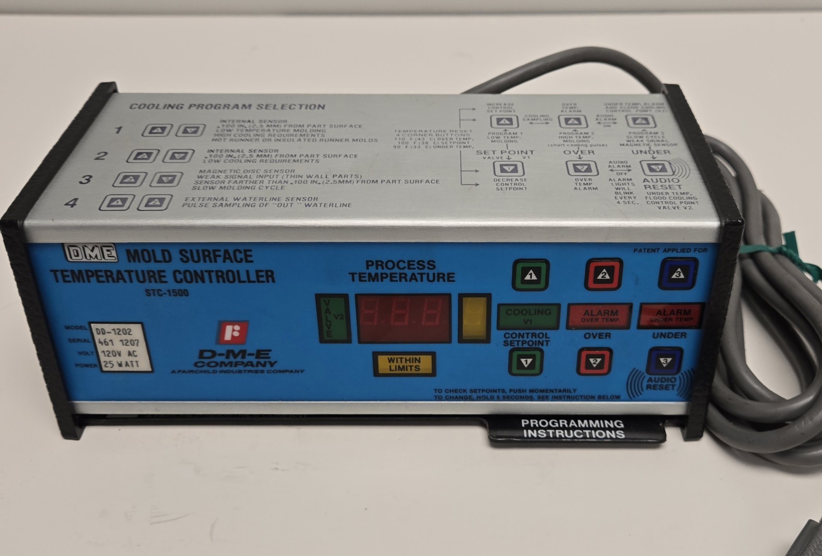 DME MOLD SURFACE TEMPERATURE CONTROLLER DD-1202.